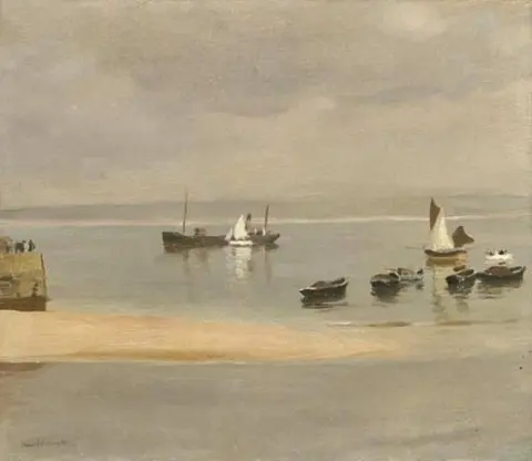 In The Shallows Ca. 1915
