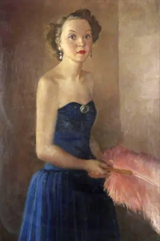 Lady With Fan 1919