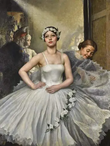 Motley Preparing For Her Entrance 1937
