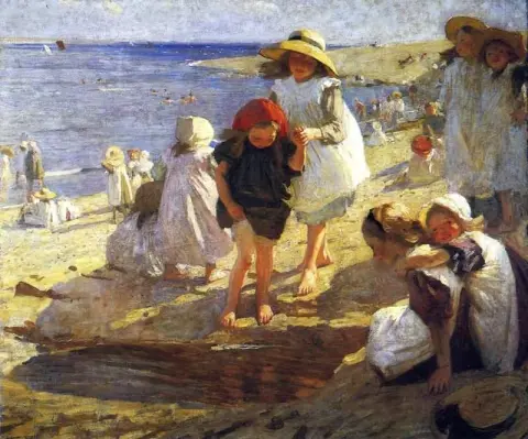 The Beach Ca. 1900-09