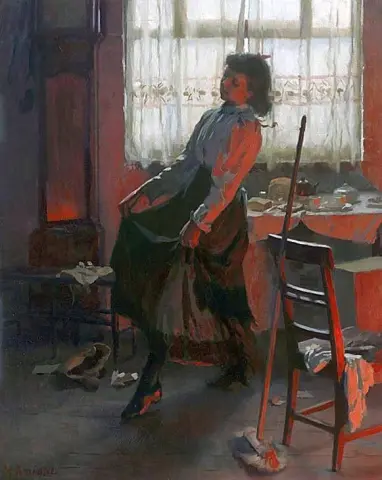 When The Cat S Away Ca. 1896
