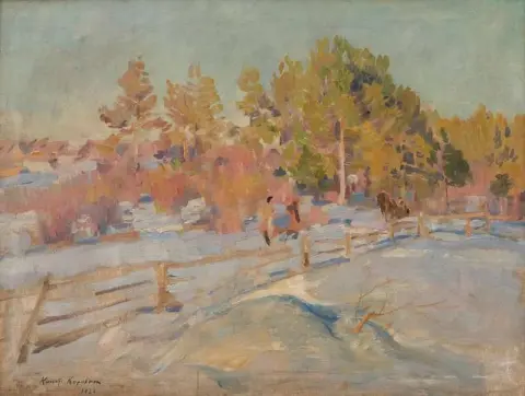 冬季风景 1921