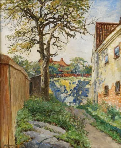 Kvarnbacken Vid Brannkyrkagatan 斯德哥尔摩 1922