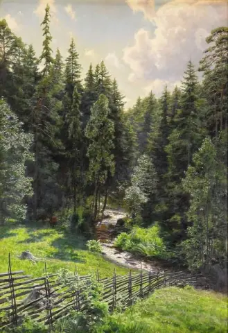 Solbelyst Skogsback 1908