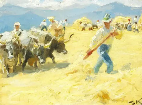 Civita D Antino 打谷场 1890