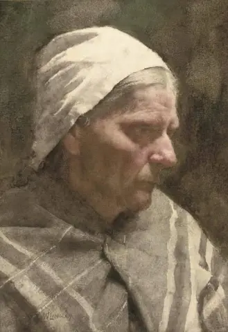 A Cornish Fisherwoman