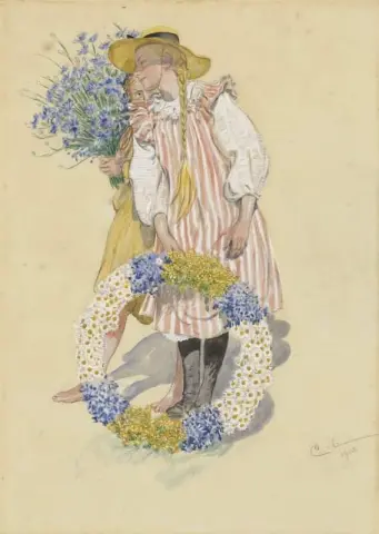 莉丝贝斯·奥克·布里塔 1902
