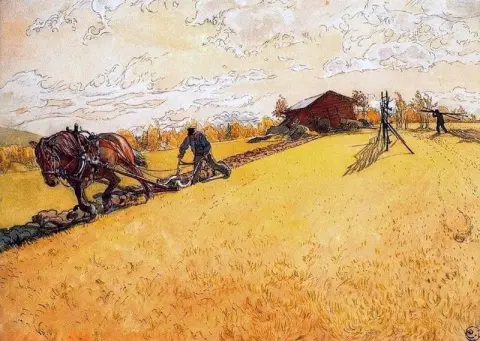 耕作，约 1905 年