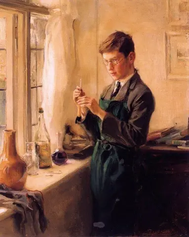 Генри Старший сын художника 1915