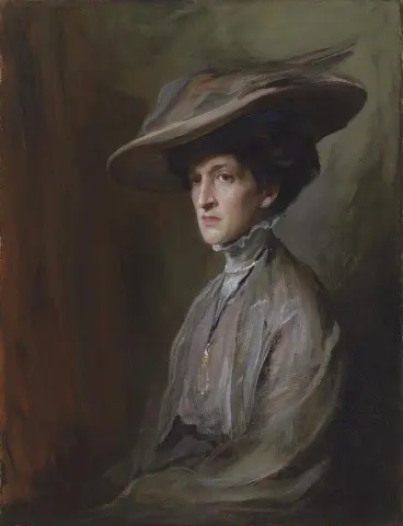 赫伯特·阿斯奎斯夫人后来成为牛津伯爵夫人和阿斯奎斯 1909 年