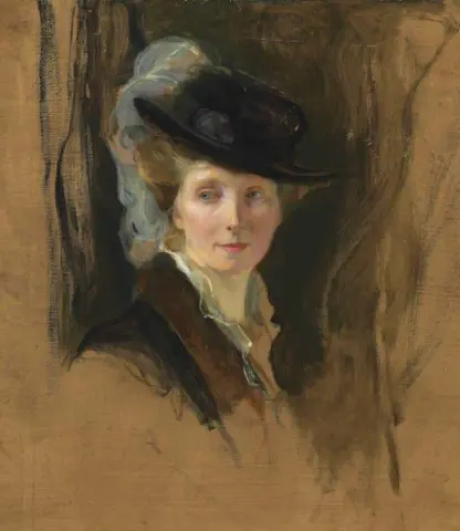Philip De Laszlo Nee Lucy Guinness 夫人，约 1918 年