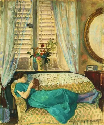 Woman in an Interior