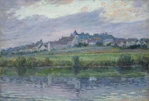 The Banks of the Marne Near Montevrain 1900-04