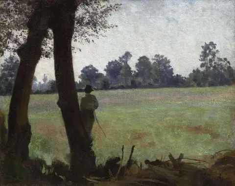风景 渔夫 1890