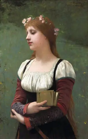 A Pensive Moment 1886