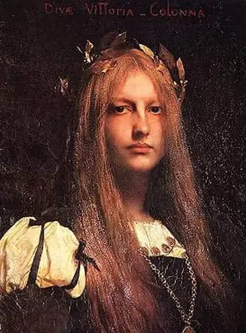 Diva Vittoria Colonna Ca. 1861