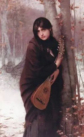 Gypsy Girl With A Mandora