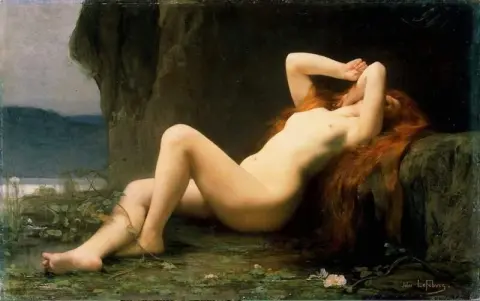 Мария Магдалина в гроте, около 1876 г.