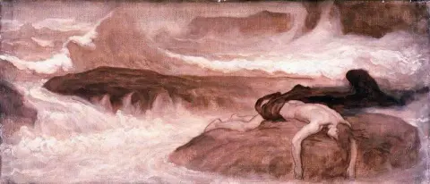 1887년경 리앤더의 죽음