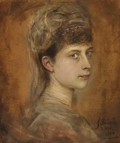 شارلوت فون مينينجن برينزيسين فون بريوسن 1895