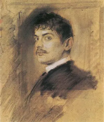 صورة لفرانز فون ستوك، كاليفورنيا، 1892
