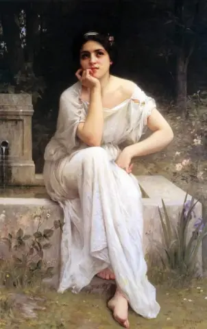 Meditaatio noin 1899