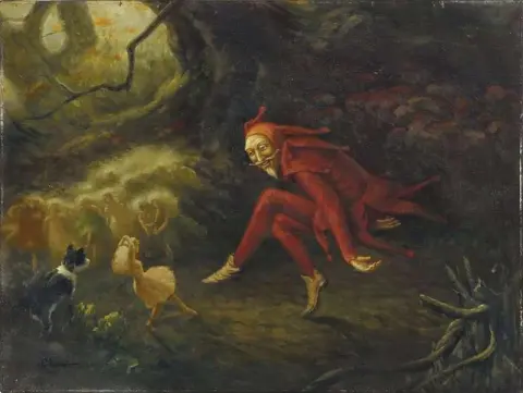 Hop-sammakon ja Trippetan kohtaus