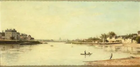Banks of the Seine Charenton Daybreak