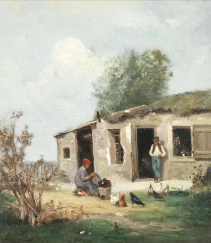 Farmyard In Normandy