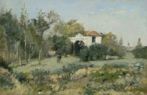 The White House Bois De Meudon Ca. 1872-75