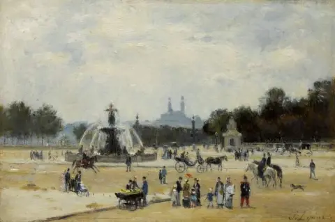The Place De La Concorde Ca. 1878-82 1
