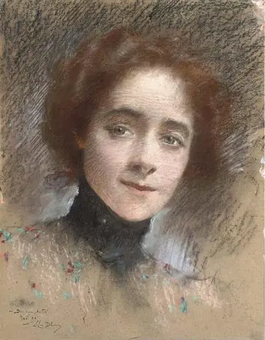 一位女士的肖像 1899