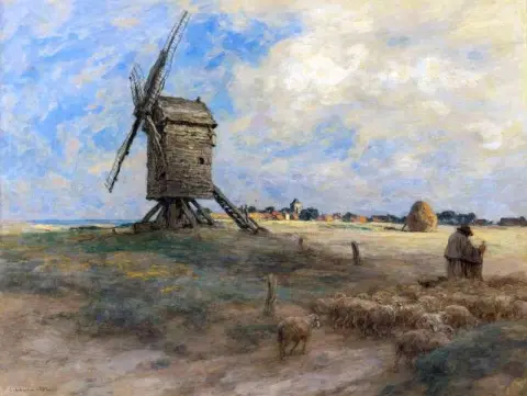 Ο Παλιός Μύλος περ. 1907