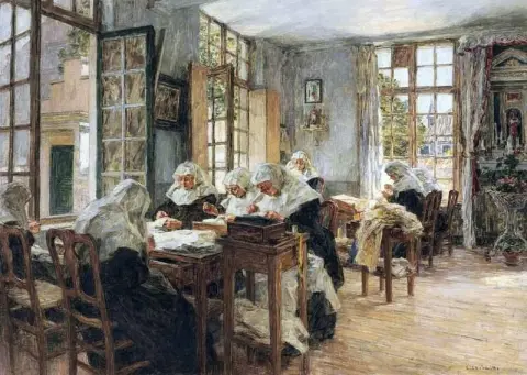 Εργάτης του Μπεγκινάζ στην Γάνδη 1896