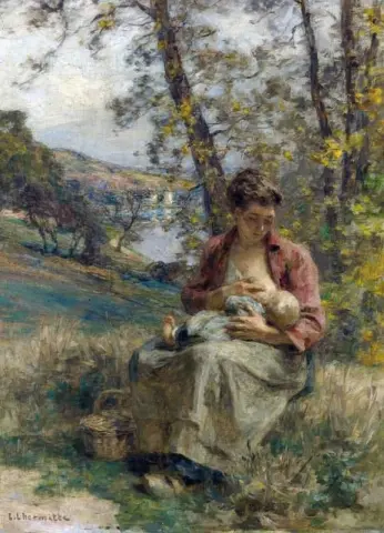 Η Νεαρή Μητέρα περίπου 1912