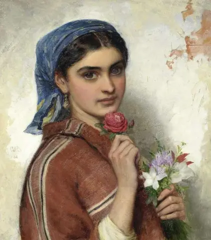 Продавец цветов 1868