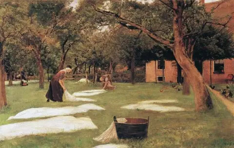 Die Rasenbleiche 1882