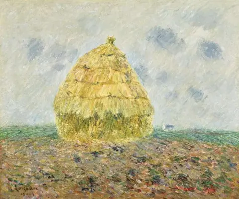 干草堆 1906