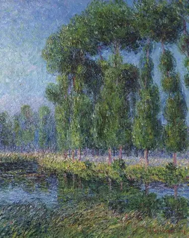 厄尔河畔的杨树 1902