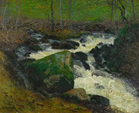 Riviere Sous Bois Riviere De Mortain 约 1894 年