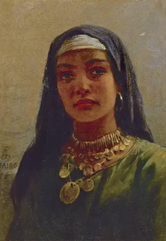 Egyptisk skjønnhet 1875