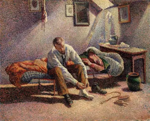 早晨室内 1890