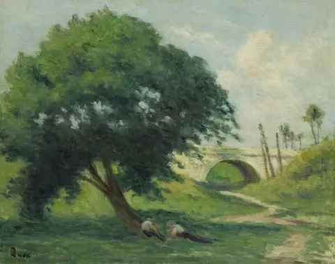 Rolleboise 附近的风景，1925-30