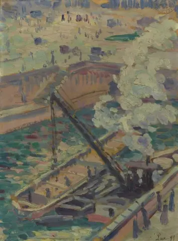 巴黎圣母院的 Pochade 1899