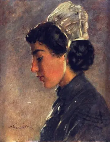 布列塔尼女孩 1904
