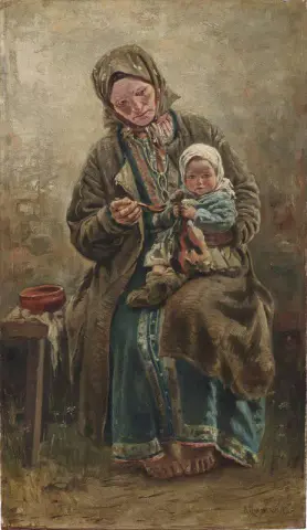 母与子 1876