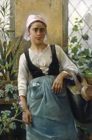 Het tuinmeisje