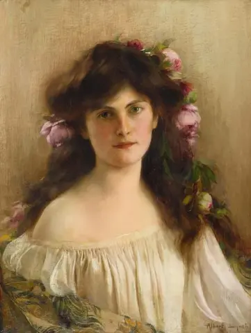 Een portret van een meisje