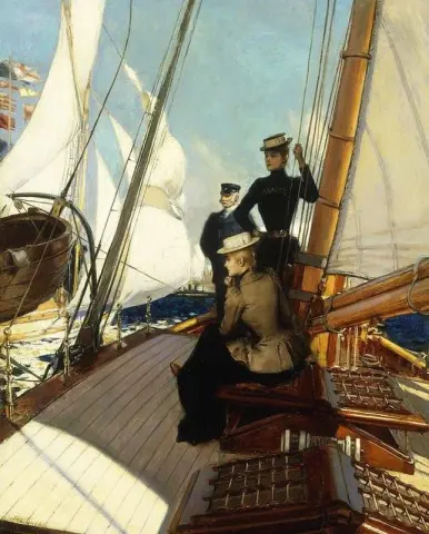 Een middag op een zeilboot