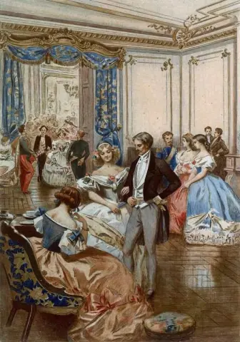 봉 톤(Bon Ton)과 1850년, 1887년 패션 생활의 메아리